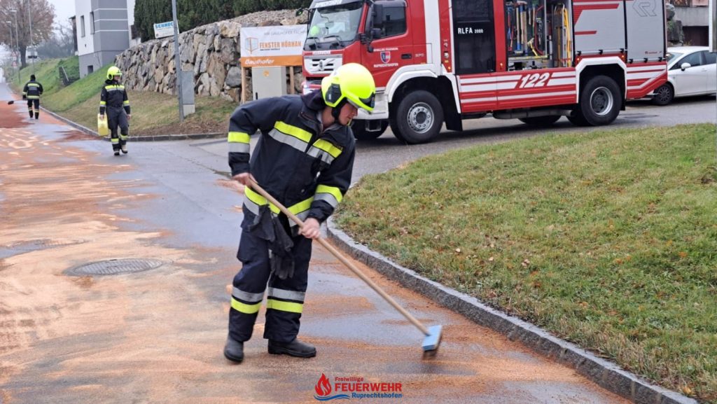EINSATZ - ÖLSPUR AUF L105