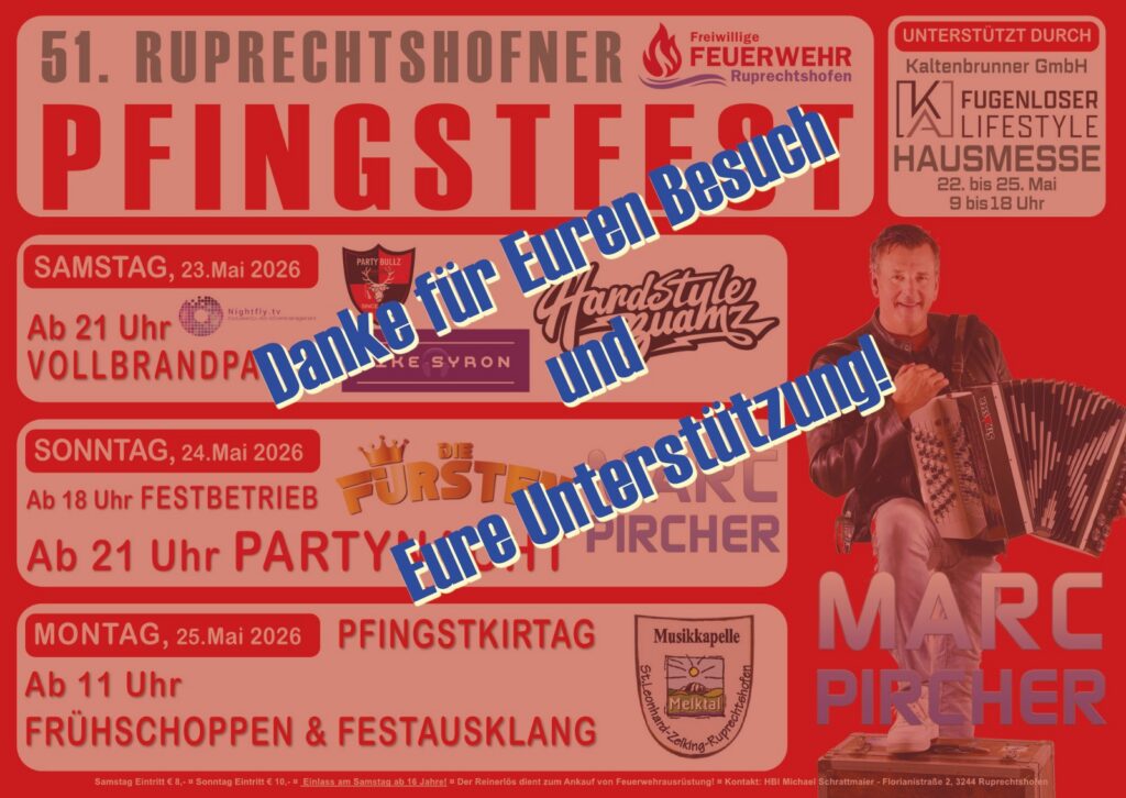 51. RUPRECHTSHOFNER PFINGSTFEST